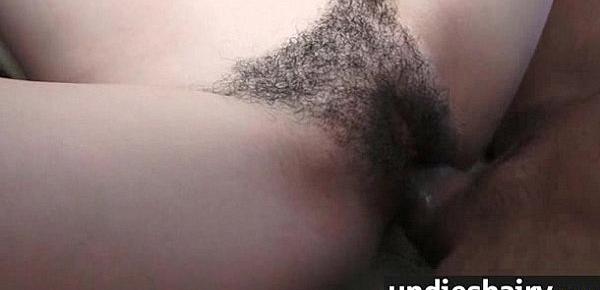  Naughty Babe gets hairy twat fingered before harsh drilling 29